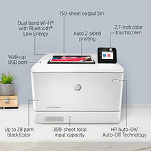 Load image into Gallery viewer, HP Color LaserJet Pro M454dw Wireless Laser Printer, Double-Sided & Mobile Printing, Security Features, Works with Alexa (W1Y45A)