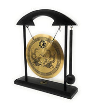 Load image into Gallery viewer, Zen Art Brass Feng Shui Desktop Gong by Asian Home