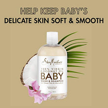 Load image into Gallery viewer, SheaMoisture Baby Wash and Shampoo for Baby 100% Virgin Coconut Oil, 13 Fl Oz