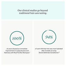 Load image into Gallery viewer, Nutrafol Clinically Effective Root Purifier Scalp Shampoo and Strand Defender Conditioner to Deeply Cleanse and Defend Hair From Damage