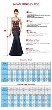 Load image into Gallery viewer, BEAUTBRIDE Women’s One Shoulder Sequin Mermaid Evening Dress Long Sleeve Formal Prom Gown with Slit Burgundy B 2