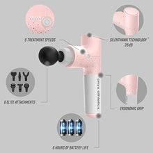 Load image into Gallery viewer, Onyx Athletics X-56 Elite - Professional Percussion Massage Gun for Athletes - Muscle Massager Handheld - Ultra Quiet Deep Tissue Personal Massager - Full-Body Relief and Recovery (Shell Pink)