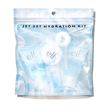 Load image into Gallery viewer, e.l.f. Jet Set Hydration Kit, Travel Friendly Skincare Set, Cleanser, Balm, Moisturizer, Eye Cream & Night Cream