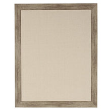 Load image into Gallery viewer, DesignOvation Beatrice Framed Pinboard, 23X29, Rustic Brown