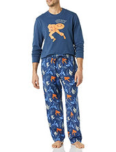 Load image into Gallery viewer, Amazon Essentials Men's Disney Star Wars Marvel Flannel Pajama Sleep Set, 2-Piece Marvel Captain America, XX-Large