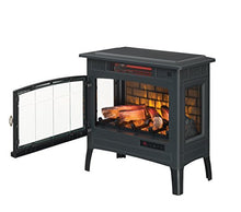 Load image into Gallery viewer, Duraflame 3D Infrared Electric Fireplace Stove with Remote Control - Portable Indoor Space Heater - DFI-5010 (Black)