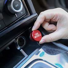 Load image into Gallery viewer, Cigarette Lighter Plug Cover for Car, Dustproof Waterproof Cigarette Lighter Plug, Universal for Most Vehicles, Cars, Boat, RV with 12 Volt Power Source (Red1)