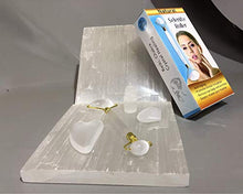 Load image into Gallery viewer, Selenite Roller -Selenite Heart-Tower Selenite Healing Massage