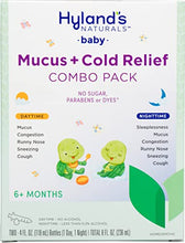 Load image into Gallery viewer, Hyland’s Naturals Baby Mucus and Cold Relief, Day & Night Value Pack, Infant And Baby Cold Medicine, Decongestant And Cough Relief, 8 Fl Oz