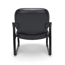 Load image into Gallery viewer, OFM Core Collection Big and Tall Armless Guest and Reception Chair, Anti-Microbial/Anti-Bacterial Vinyl, in Navy