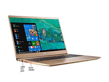 Load image into Gallery viewer, Acer Swift 3 SF315 Laptop: Core i7-8550U, 256GB SSD, 8GB RAM, 15.6" Full HD IPS Display, Windows 10 (Luxury Gold)