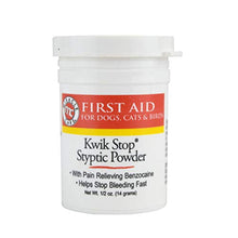 Load image into Gallery viewer, Miracle Care Kwik Stop Styptic Powder, 0.5 Oz