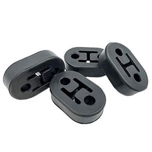 Load image into Gallery viewer, Universal Heavy Duty Rubber, Exhaust Tail Pipe Mount Bushing, High Density Bracket Hanger, Insulator Material, Small Part Handles Great Jobs, Not-Easy-Dry-Rot (Pack of 4, 75 mm/2.8 IN)