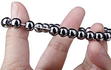Load image into Gallery viewer, LOYALLOOK 3Pcs Men Women Reiki Healing Bracelet Energy Natural Tiger Eye Stone Magnetic Hematite Therapy Beads Bracelet Elastic Rope
