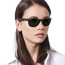 Load image into Gallery viewer, Ray-Ban RB2132 New Wayfarer Square Sunglasses, Tortoise/G-15 Green, 52 mm