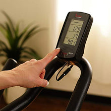 Load image into Gallery viewer, Sunny Health & Fitness Magnetic Rear Belt Drive Indoor Cycling Bike with RPM Cadence Sensor - SF-B1709, Black