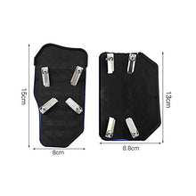 Load image into Gallery viewer, SureMart Universal Car Vehicle Sports Accelerator Brake No Drill Non-Slip Performance Car Rest Pedal Brake and Gas Pedal Covers Accessories Replacement Pedal Aluminum Alloy Pedals Set at red 2Pcs