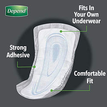 Load image into Gallery viewer, Depend Incontinence Guards/Bladder Control Pads for Men, Maximum Absorbency, 168 Count (2 Packs of 84) (Packaging May Vary)