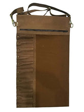 Load image into Gallery viewer, luvsecretlingerie Lightweight Premium Leather Chef Knife Bag/Chef Knife Roll 10 Pockets Tan Leather