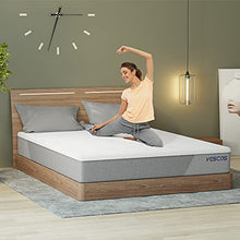 Load image into Gallery viewer, Queen Mattress, Kescas 8 Inch Gel-Infused Memory Foam Queen Size Mattress for Cool Sleep & Pressure Relief, Medium-Firm Feel with Motion Isolation, Bed in a Box, 100-Night Trial