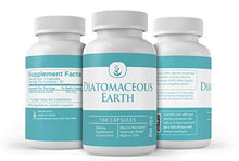 Load image into Gallery viewer, Diatomaceous Earth Superfood (100 Capsules, 550 mg Serving), Food Grade, Improves Sleep Patterns, Strengthens Bones & Joints, Total Body Wellness, Lab Tested*