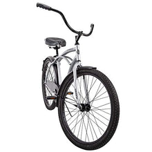 Load image into Gallery viewer, Huffy 26" Cranbrook Men's Beach Cruiser Comfort Bike, Silver