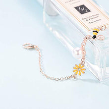 Load image into Gallery viewer, Eiffy CZ Crystal Yellow Honey Bumble Bee Sunflower Bracelets Bangles for Women Coconut Palm Trees Watermelon Bracelet Jewelry (Bee)