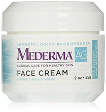 Load image into Gallery viewer, Mederma AG Moisturizing Face Cream – with hyaluronic acid for moisture and glycolic acid to gently remove rough, dry skin – dermatologist recommended brand - fragrance-free, hypoallergenic - 2 ounce