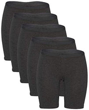 Load image into Gallery viewer, B2BODY Women's Regular & Plus Size Stretch Cotton Long Leg 6.5" Boyshort Briefs (L)