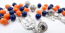 Load image into Gallery viewer, HOUSTON PRO BASEBALL CATHOLIC ROSARY BEADS