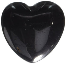 Load image into Gallery viewer, 30mm Hematite Puff Heart Worry Healing Stone