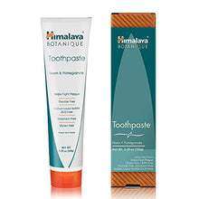 Load image into Gallery viewer, Himalaya Botanique Neem & Pomegranate Toothpaste, Original Formula for Brighter Teeth and Fresh Breath, 5.29 oz, 2 Pack