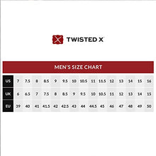 Load image into Gallery viewer, Twisted X Men's Steel Toe Chukka Driving Moc - Handcrafted Leather Safety Toe Shoes with Slip Resistant Outsole - Comfortable, Durable, and Stylish Lace-Up Boots, Distressed Saddle & Yellow, 8.5 M