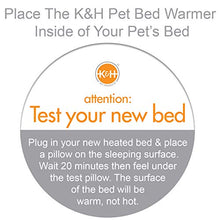 Load image into Gallery viewer, K&H Pet Products Pet Bed Warmer Tan Small 8.5 X 9 Inches