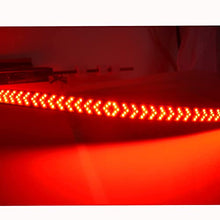 Load image into Gallery viewer, UWDESY 48in 5 Row Red LED Scanning Tailgate Light Bar Running Brake ,Hazard,Turn Signal Functions Waterproof DC 12V Tail Light Strip for Pickup Trucks Trailers Cars SUV RV Van Golf Cart