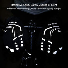Load image into Gallery viewer, INBIKE Cycling Winter Gloves,for Men Windproof Reflective Thermal Gel Pads Touch Screen MTB Mountain Bike Black Large