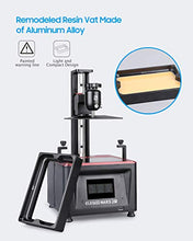 Load image into Gallery viewer, ELEGOO Mars 2 Pro Mono MSLA 3D Printer UV Photocuring LCD Resin 3D Printer with 6 inch 2K Monochrome LCD, Printing Size 129x80x160mm/5.1x3.1x6.3inch