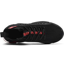 Load image into Gallery viewer, SANNAX Mens Fashion Sneakers Walking Shoes Sports Shoe Vogue Stylish Athletic Walking Running Shoes Casual Sneaker Black