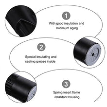 Load image into Gallery viewer, Teansic Waterproof Twist Connectors, 10Pcs Electrical Wire Nuts Grease Cap Outdoor Seal Nuts Caps for Led Landscape Light Irrigation Valves, Black