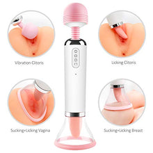 Load image into Gallery viewer, Perfect Size Realistic Tongue Licker with Multi Speed Líckíng&Vibrating Handheld Wireless Pussy Pleasure Massaging Tools for Female Underwear Therapy Device IPX7 Waterproof Tshirt