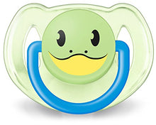 Load image into Gallery viewer, Philips Avent Orthodontic Pacifier, 6-18 Months, Animal Design SCF182/24 (Colors and designs may vary), 2 count