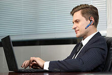 Load image into Gallery viewer, Bluetooth Headset, COMEXION Wireless Bluetooth Earpiece V5.0 Hands-Free Earphones with Stereo Noise Canceling Mic, Compatible iPhone Android Cell Phones Driving/Business/Office