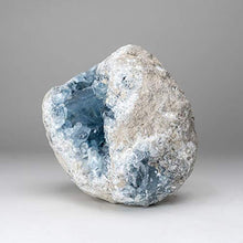 Load image into Gallery viewer, Astro Gallery of Gems Blue Celestite Cluster Geode from Sankoany, Ketsepy Mahajanga, Madagascar (20 lbs) - BC57