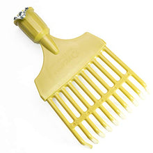 Load image into Gallery viewer, DocaPole 4 inch Roof Rake & Shrub Rake // Extension Pole Roof Rake Attachment // for Roof Raking and Detailed Shrub Raking Under Bushes and in Flower Beds // Flower Bed Rake // Small Rake Attachment