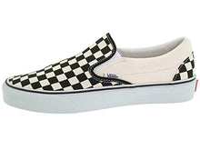 Load image into Gallery viewer, Vans Classic Slip-on (7 B(M) US Women/5.5 D(M) US Men, Black/Off White Check)