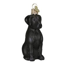 Load image into Gallery viewer, Old World Christmas Black Labrador Dog Collection Glass Blown Ornaments for Christmas Tree
