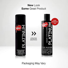 Load image into Gallery viewer, Wet Platinum Silicone Based Sex Lube 9 Ounce Premium Personal Luxury Lubricant for Men Women & Couples. More Long Lasting Than Water Based. Condom Safe Hypoallergenic Glycerin Paraben Free Intimacy