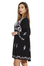 Load image into Gallery viewer, Riviera Sun Tunic Dresses for Women 21643-BLACK-S