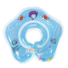 Load image into Gallery viewer, Baby Neck Float Ring for Bathtub Swimming,Newborn Infant Child Neck Ring Swimming Pool Bathtub,Infant Pool Swim Float Suit for Newborn Baby Kid Toddler Age of 3-36 Months (Blue)