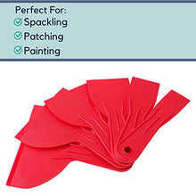 Load image into Gallery viewer, Bates- Putty Knife, Variety Size Pack, Set of 6, Plastic Scraper, Plastic Putty Knife, Putty Knife Set, Plastic Spreader, Spackle Tool, Plastic Putty Knife Scraper, Plastic Scraper Tool, Putty Scraper